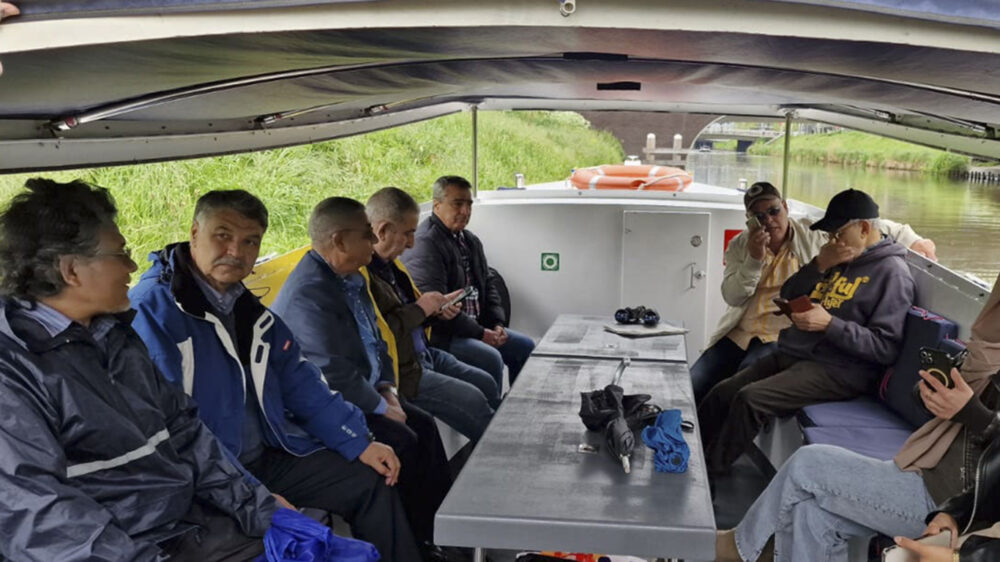 Gouden Mannen in de boot